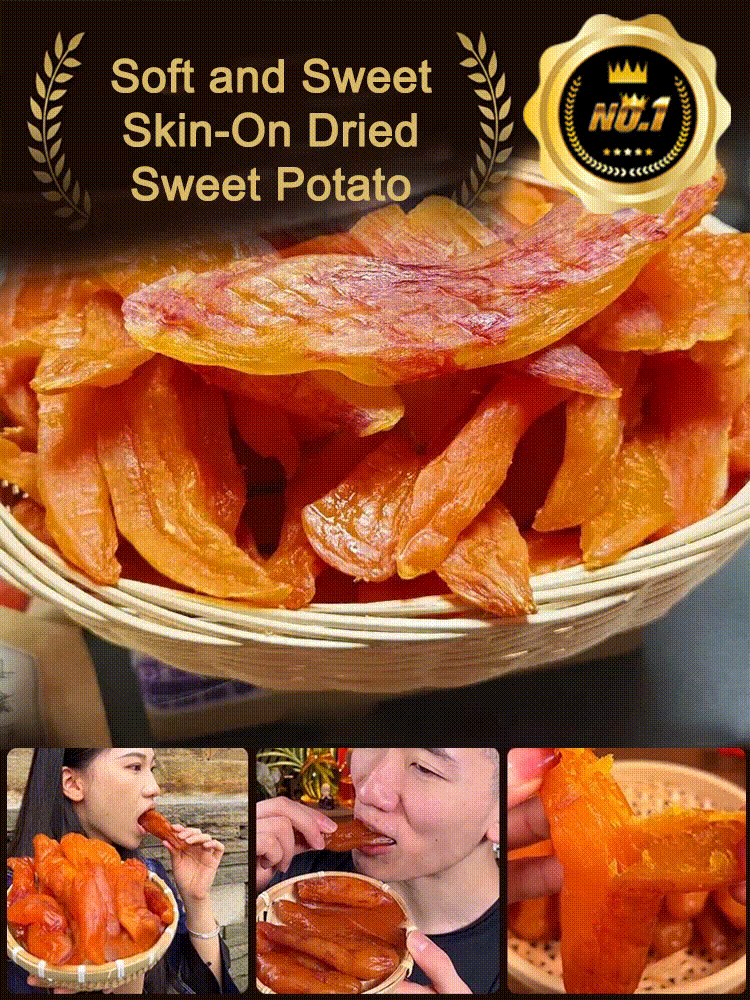 3 packs of crisp sweet potatoes