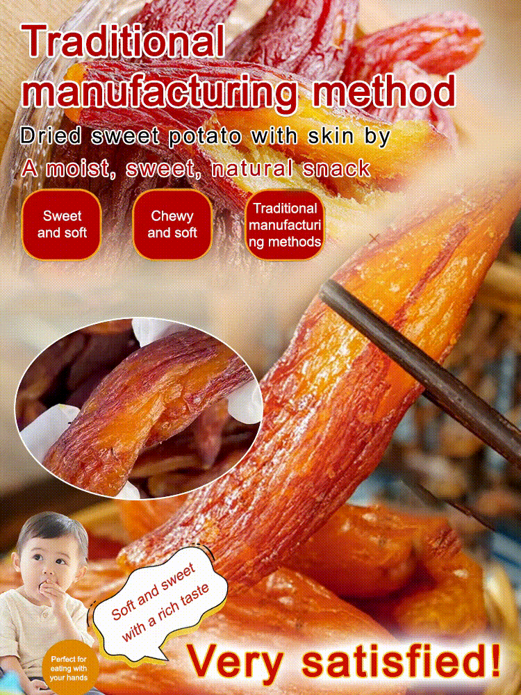 Soft and Sweet Skin-On Dried Sweet Potato-9YOE9