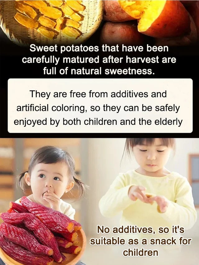 Soft and Sweet Skin-On Dried Sweet Potato-9YOE9