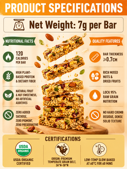 🥚Oat Protein Granola Bars Low Calorie Snack-9YOE9