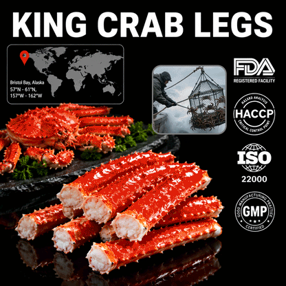 Alaskan Red King Crab Legs-9YOE9