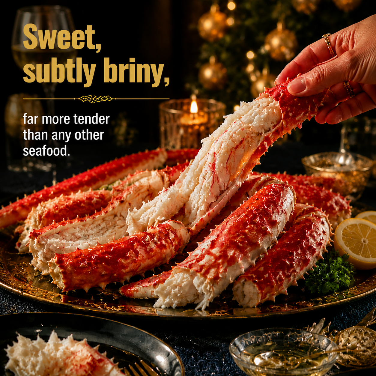 Alaskan Red King Crab Legs-9YOE9