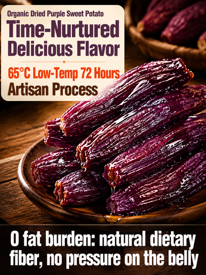 Healthy Low Fat Purple Sweet Potato Snack-9YOE9
