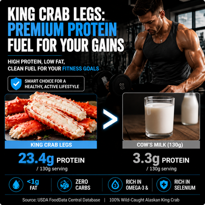 Alaskan Red King Crab Legs-9YOE9