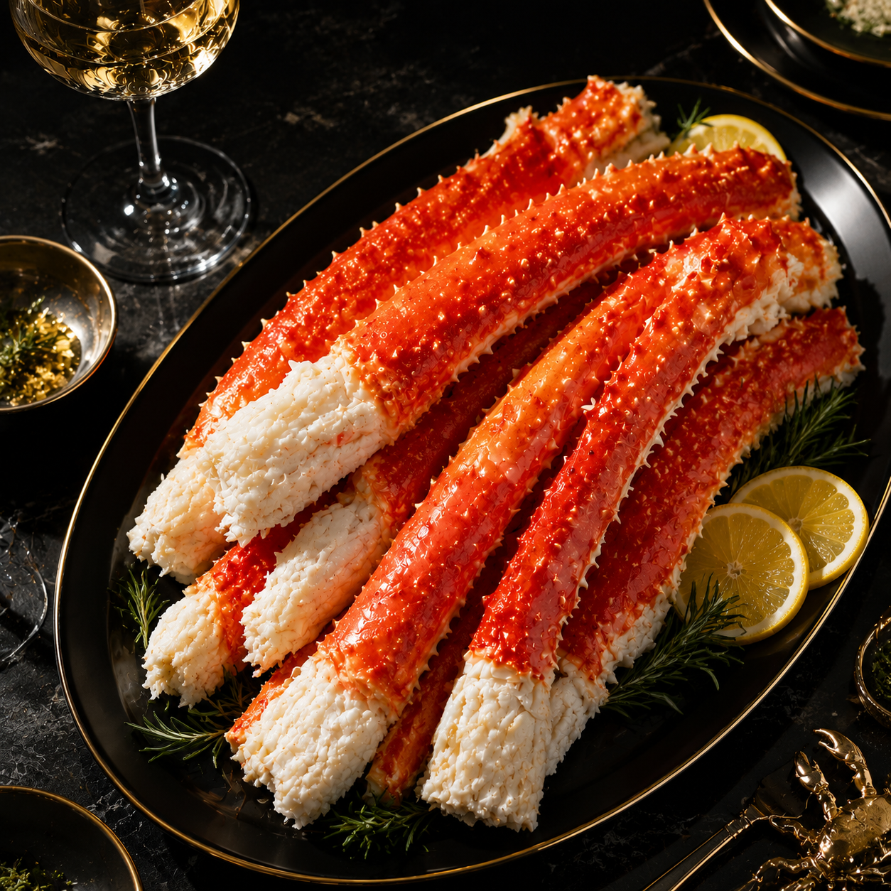 Alaskan Red King Crab Legs-9YOE9