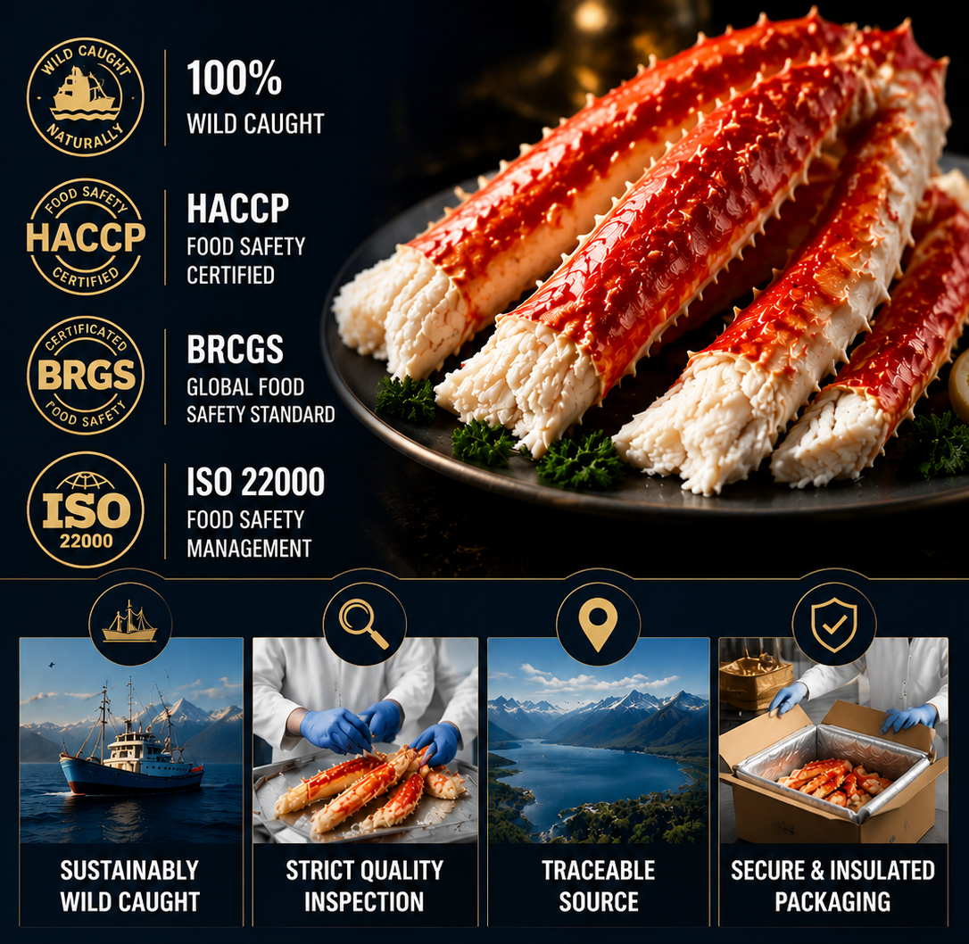 Alaskan Red King Crab Legs-9YOE9
