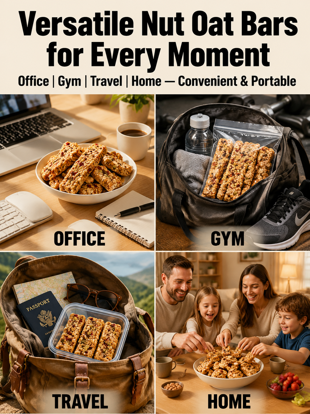 🥚Oat Protein Granola Bars Low Calorie Snack-9YOE9